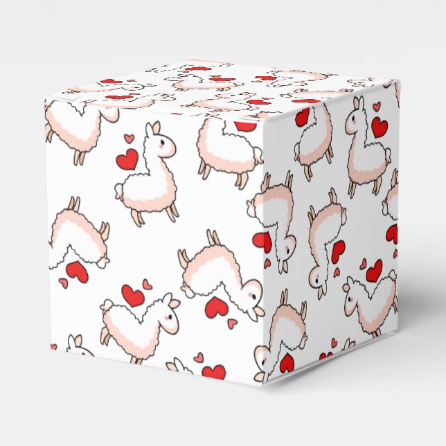 Llama Madness Favor Box (Front Side)