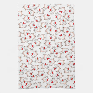 Llama Madness Kitchen Towel