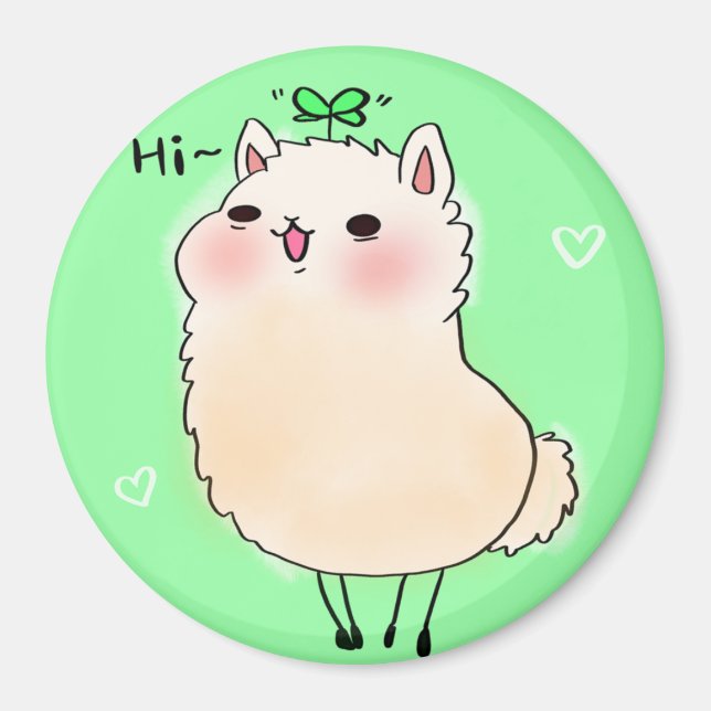 Llama Magnet (Front)