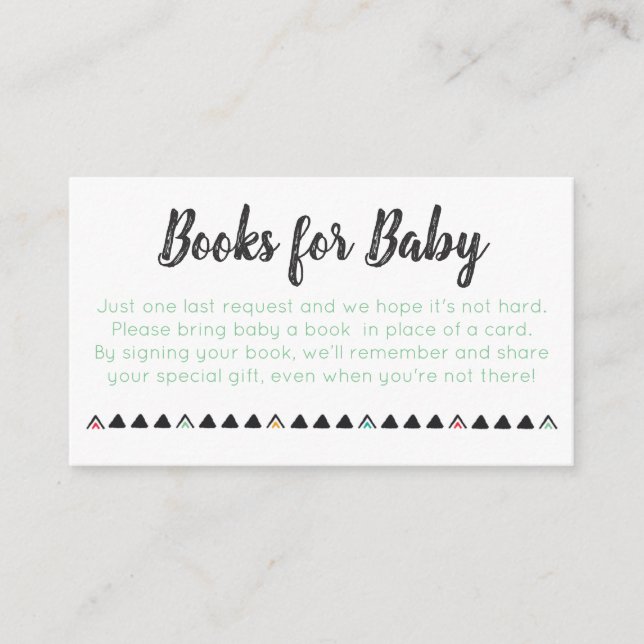 Llama Mama Books For Baby Enclosure Card (Front)