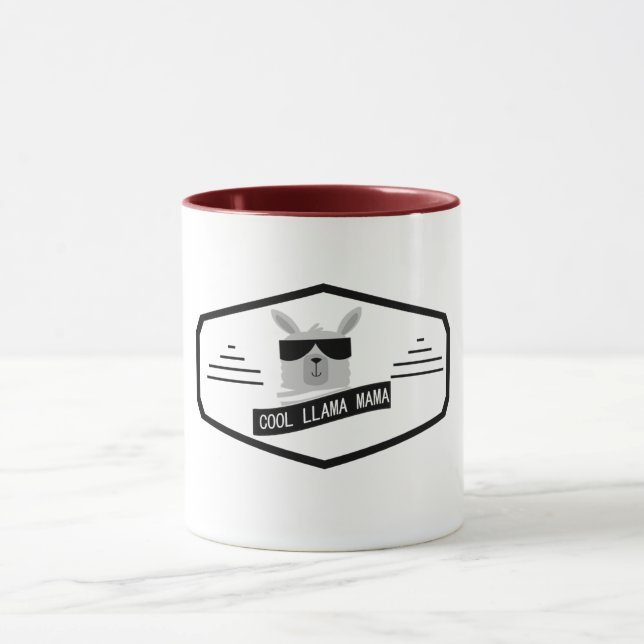 Llama Mama Mug - Cute Mother’s Day Coffee Gift (Center)