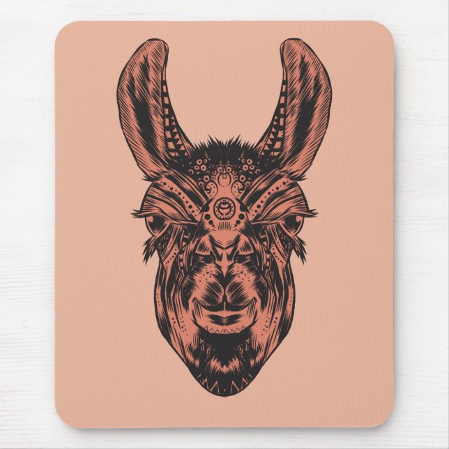 Llama Mouse Pad (Front)