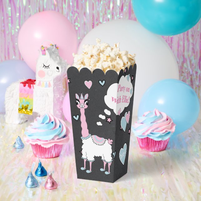 Llama Pajama Party Favor Box (Party)