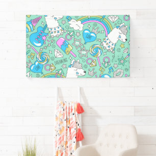 llama pattern 2 banner