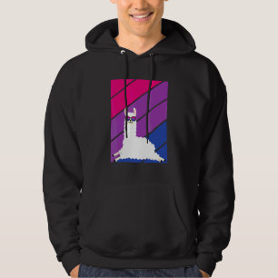 Llama Pride Bisexual Flag Lgbtq Proud Ally Pride S Hoodie
