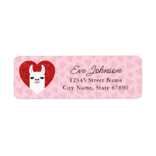 Llama Return Address Labels