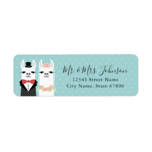 Llama Return Address Labels