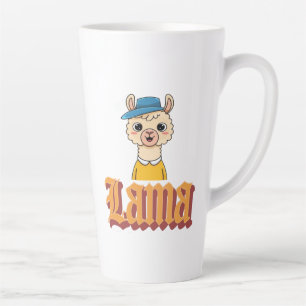 Llama’s Beauty in Details Latte Mug