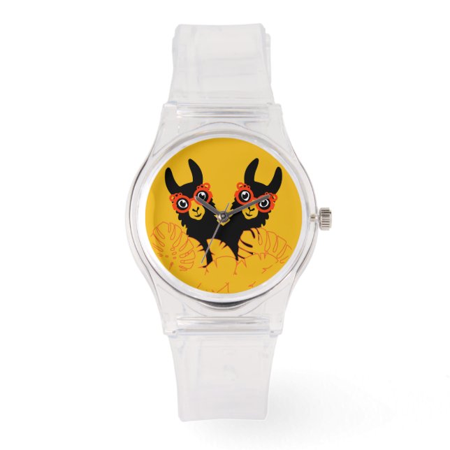 Llama Sisters Watch (Front)