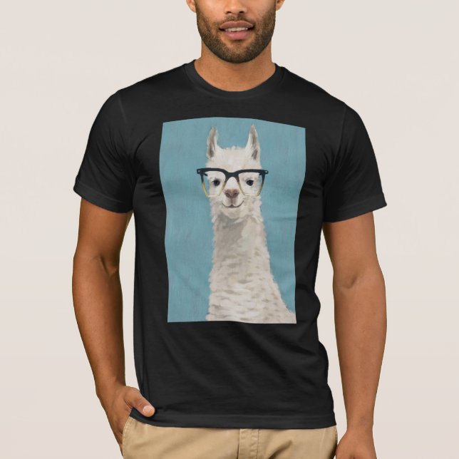 Llama Specs - Square T-Shirt (Front)