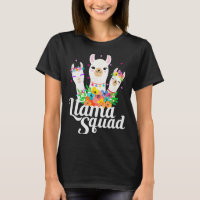 Llama Squad Funny Cute Llama Matching 