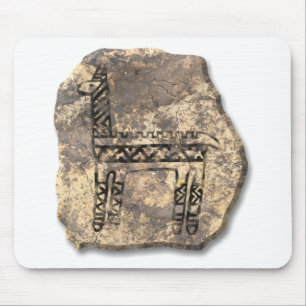 Llama-stone Mouse Pad