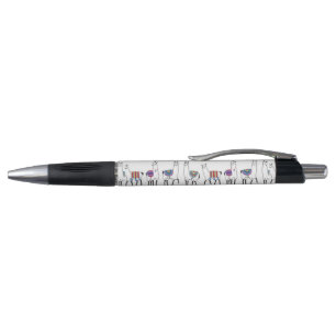 Llama Stripe Pattern Pen
