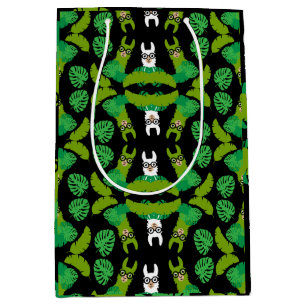 Llama Themed Print Medium Gift Bag