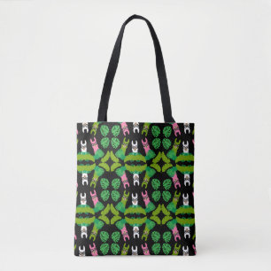 Llama Themed Print Tote Bag