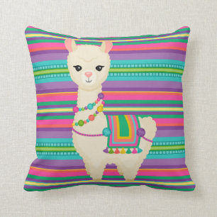 Llama Throw Pillow