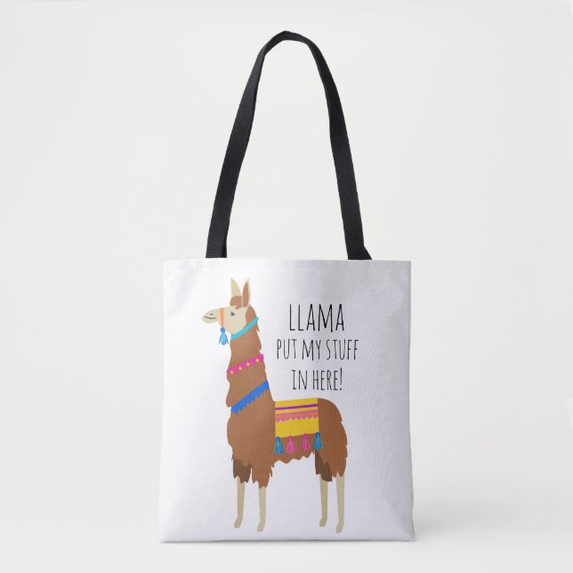 Llama Tote bag (Front)