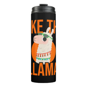 Llama Unicorn Lama animal trends saying gift Thermal Tumbler