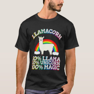 Llama Unicorn Llamacorn T-Shirt