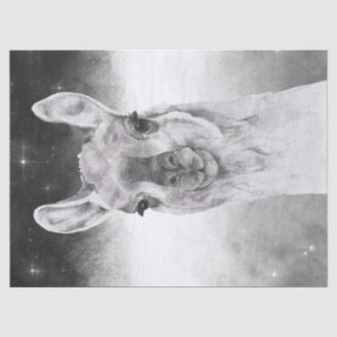 Llama Watercolor Tissue Paper