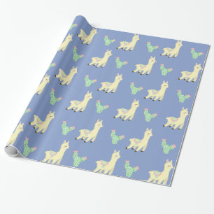 Llama Wrapping Paper