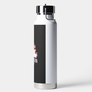 Llamacorn Squad Funny Unicorn Llama Squad Christma Water Bottle