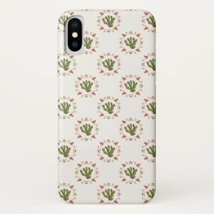 Llamarama Collection   Cactus Circle Case-Mate iPhone Case