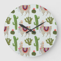 Llamarama Collection | Cactus & Llama Pattern