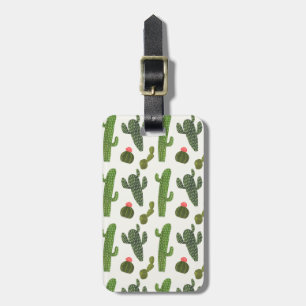 Llamarama Collection   Cute Cactus Luggage Tag