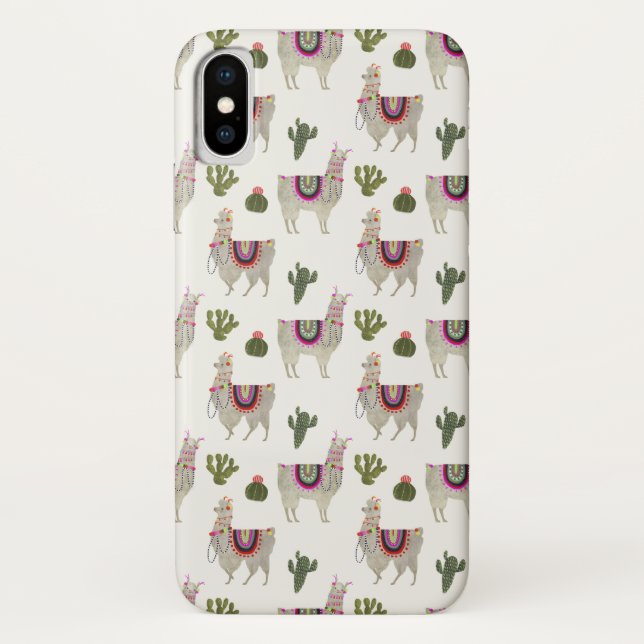 Llamarama Collection | Cute Lllamas Case-Mate iPhone Case (Back)