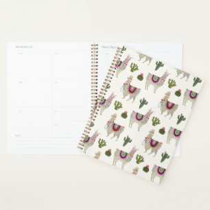 Llamarama Collection   Cute Lllamas Planner