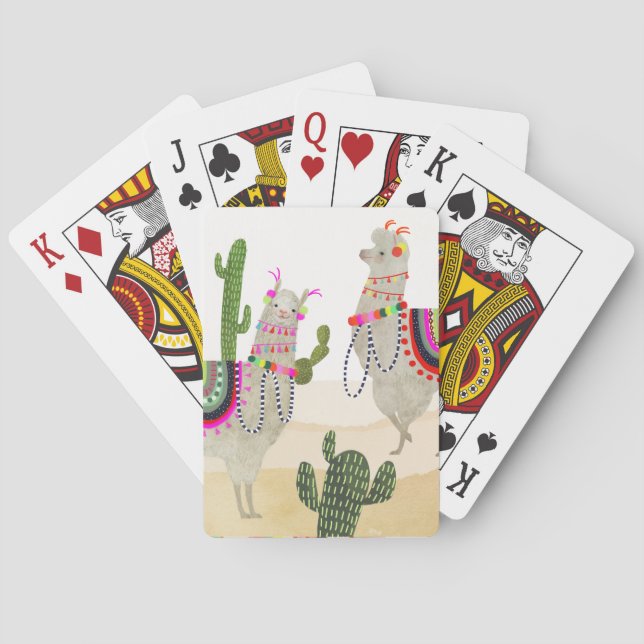 Llamarama Collection | Cute Lllamas Playing Cards (Back)
