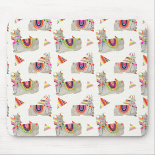 Llamarama Collection Pattern II Mouse Pad