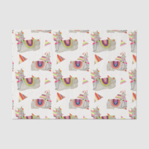 Llamarama Collection Pattern II Tissue Paper