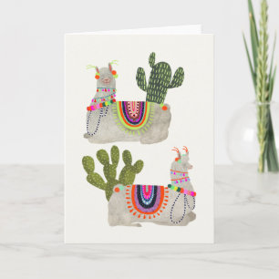 Llamarama Collection   Smiling Lsludge Card