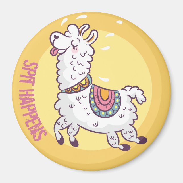 Llamas Magnet (Devant)