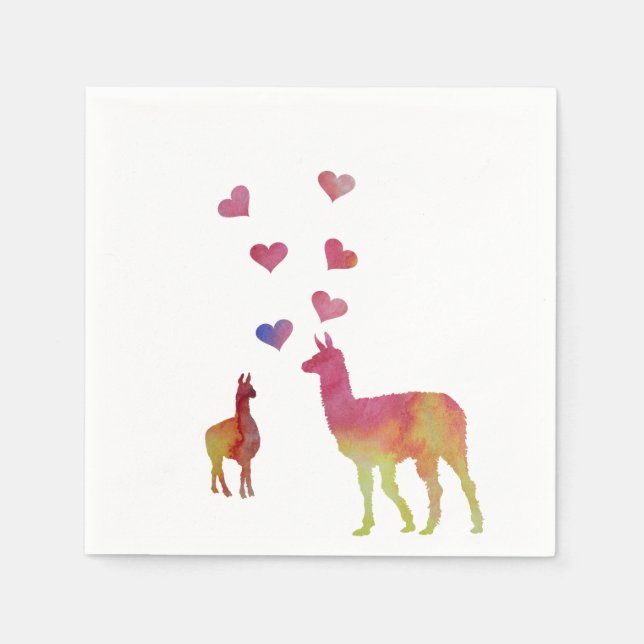 Llamas Napkin (Front)