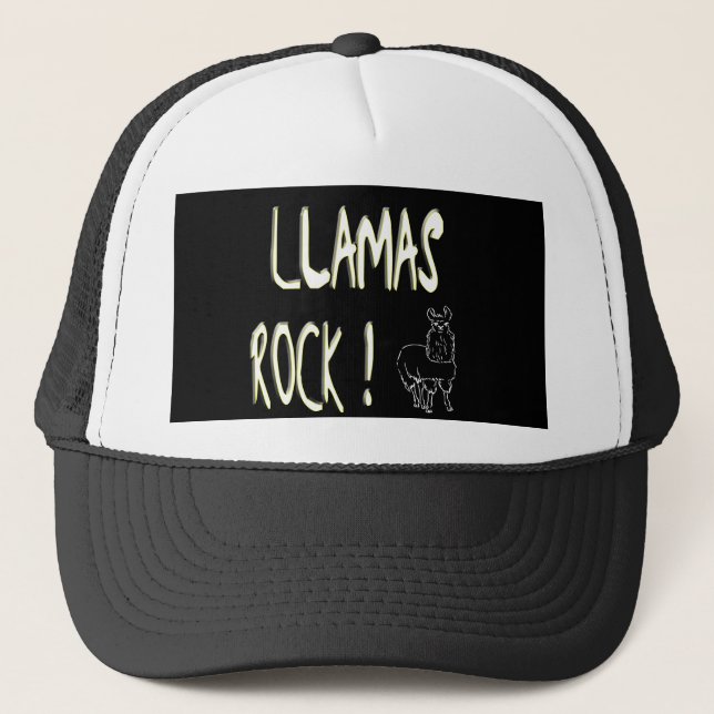 Llamas Rock! Hat (Front)