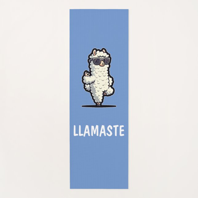 Llamaste llama Yoga  Yoga Mat (Front)