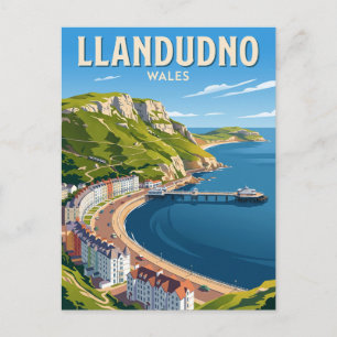 Llandudno Great Orme Wales Postcard
