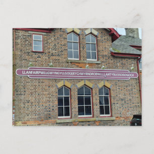 Llanfair­pwllgwyngyll­ Postcard