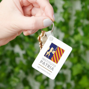 Llavero aluminio. Colección Patria Keychain