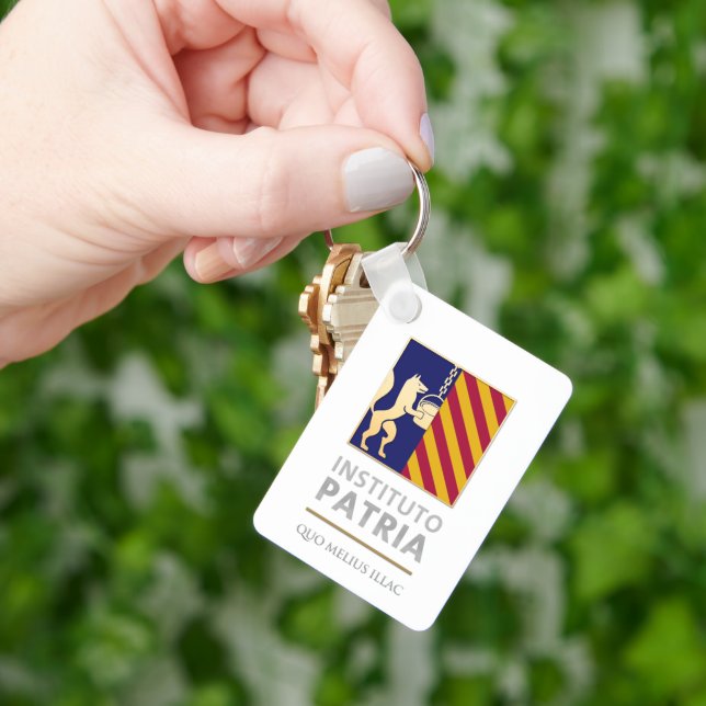 Llavero aluminio. Colección Patria Keychain (Hand)