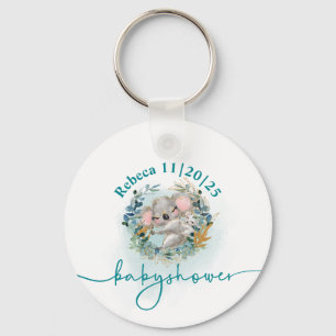 Llavero Baby Shower "Baby Koala" Keychain