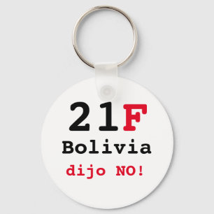 Llavero Bolivia dijo NO Keychain