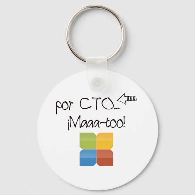 Llavero de academia CTO Keychain (Front)