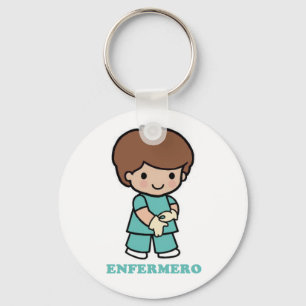 Llavero de enfermero keychain