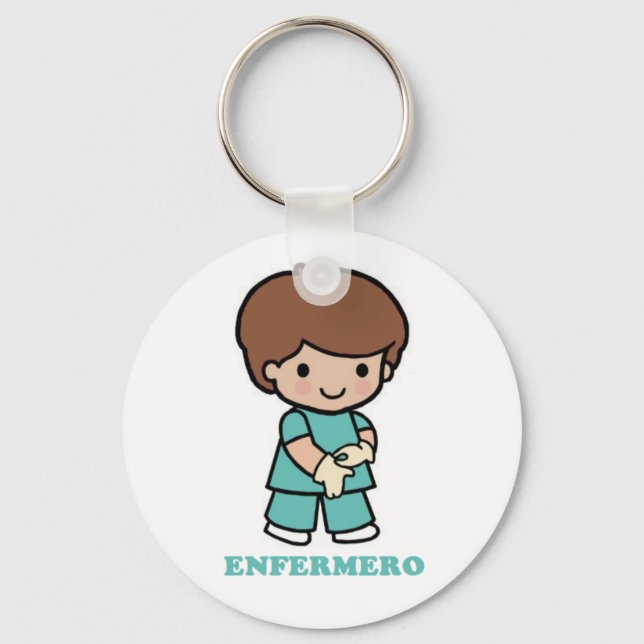Llavero de enfermero keychain (Front)