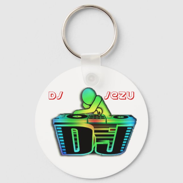 llavero dj jezu keychain (Front)