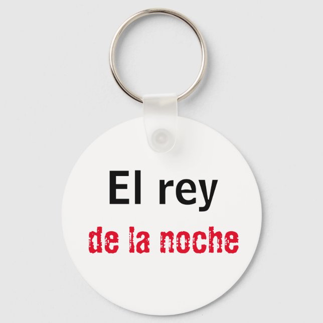 Llavero El rey de la noche Keychain (Front)
